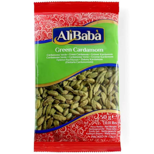 AliBaba - Elaichi - Green Cardamom - 50g