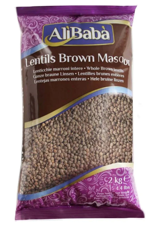 Alibaba - Brown Lentils - 2kg