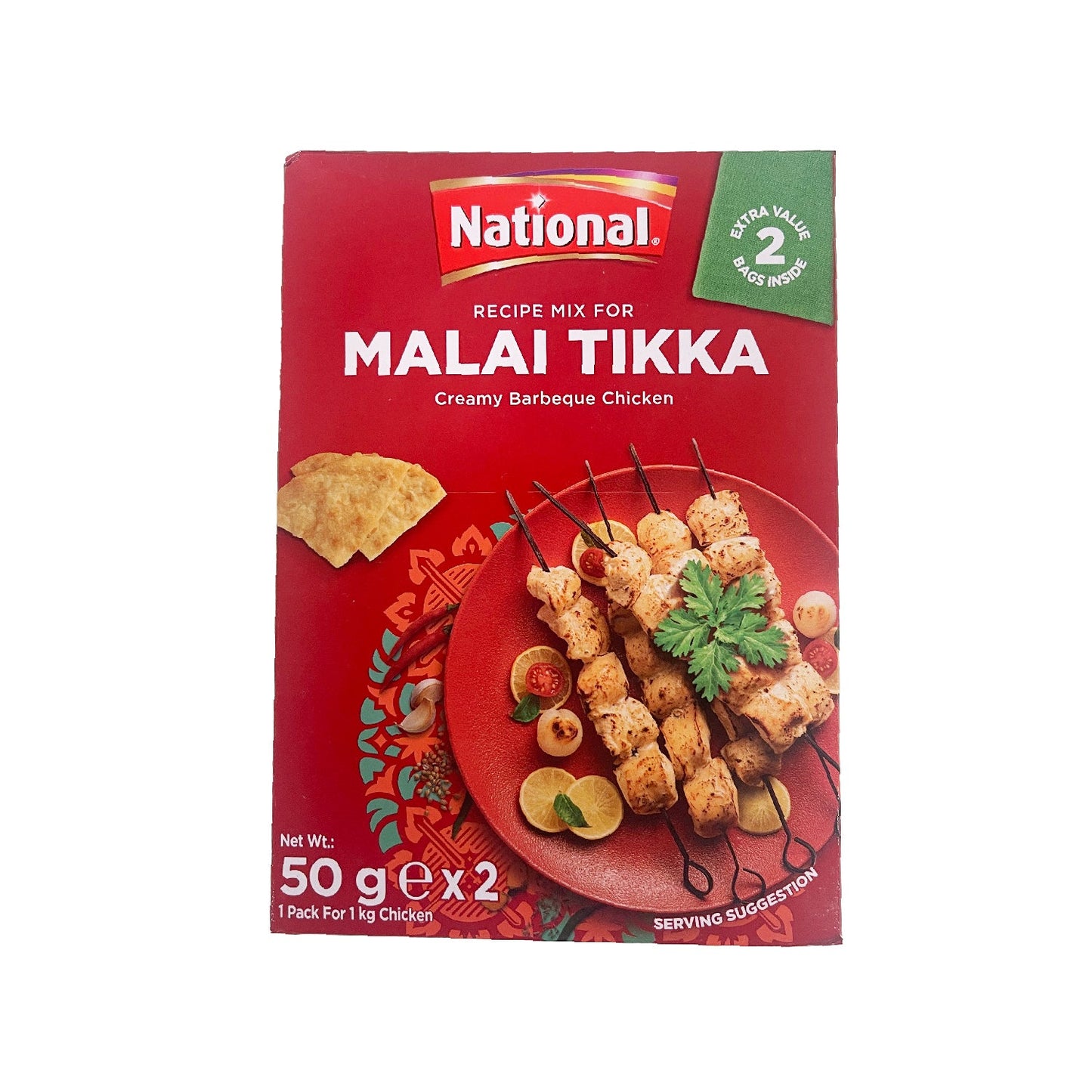 NATIONAL MALAI TIKKA MASALA 100G