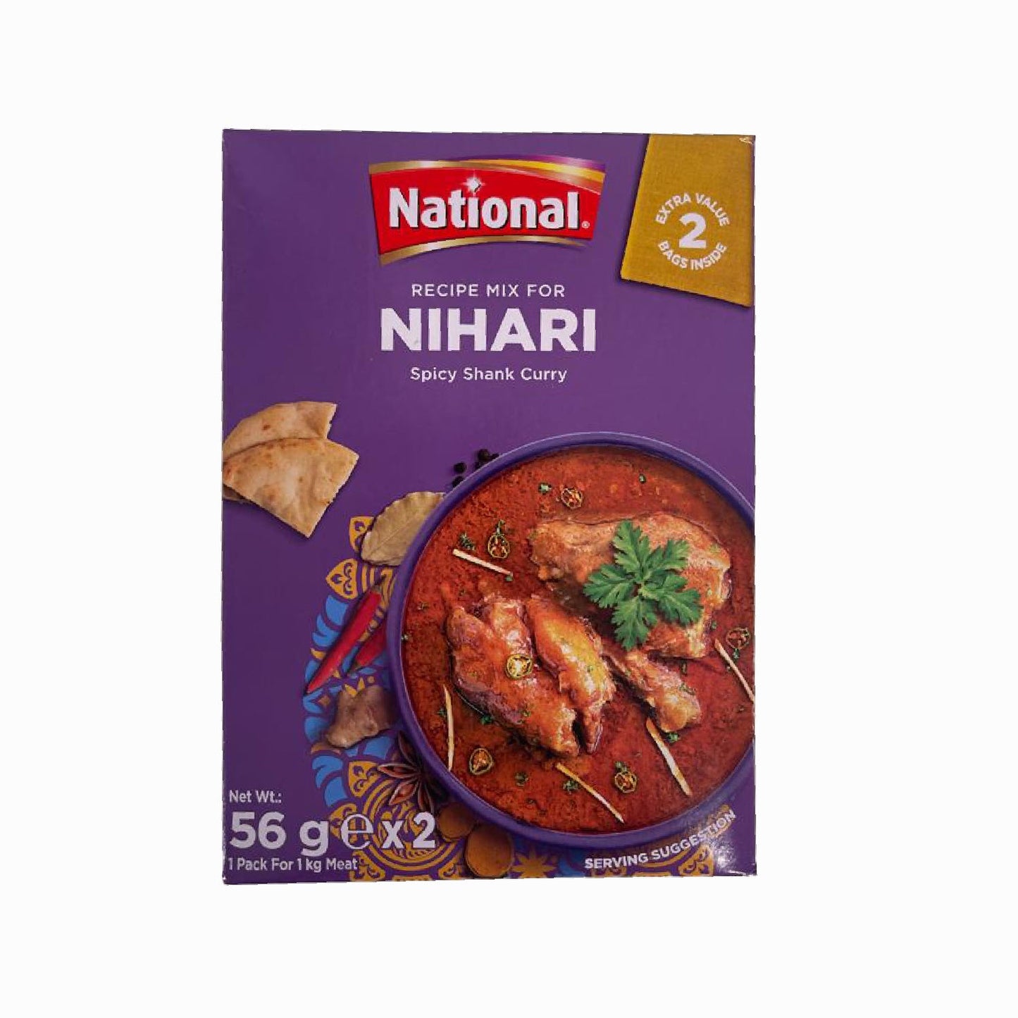 NATIONAL NIHARI MASALA 112G