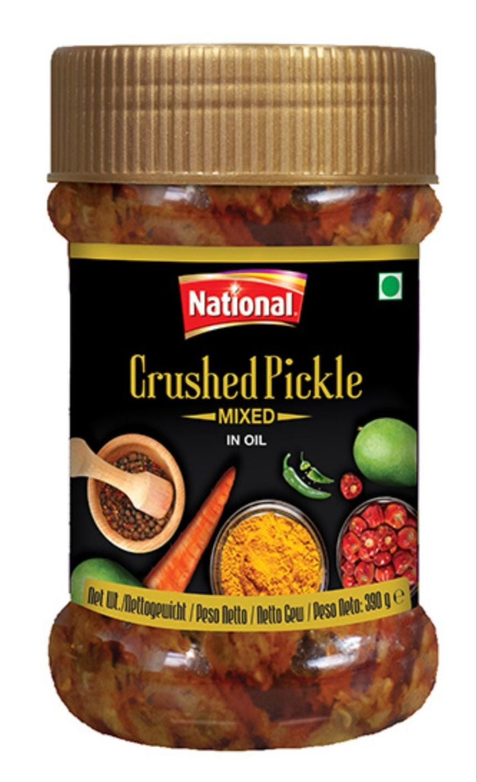 National - Crushed Achar - 390g