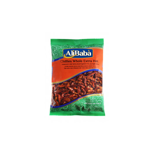 AliBaba - Chilli Whole Extra Hot - 150 g