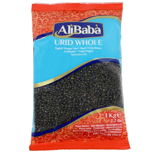 AliBaba - Urid Whole Beans - 1kg